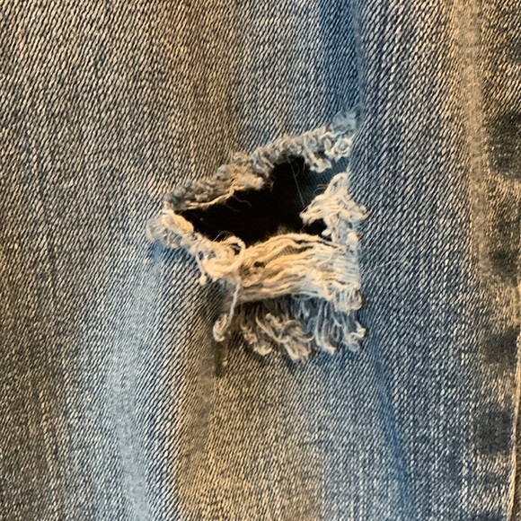 Lane Bryant women’s denim jeans Skinny GeniusFit jdistressed size 24 average - Picture 14 of 15